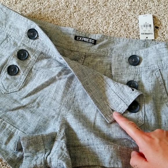 Gray nautical shorts - Picture 4 of 6